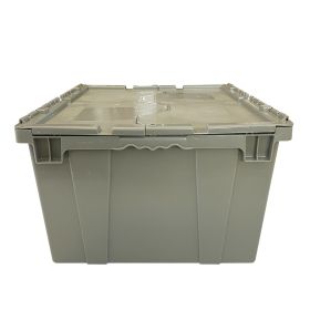 Plastic Crates with Lid for moving and storage