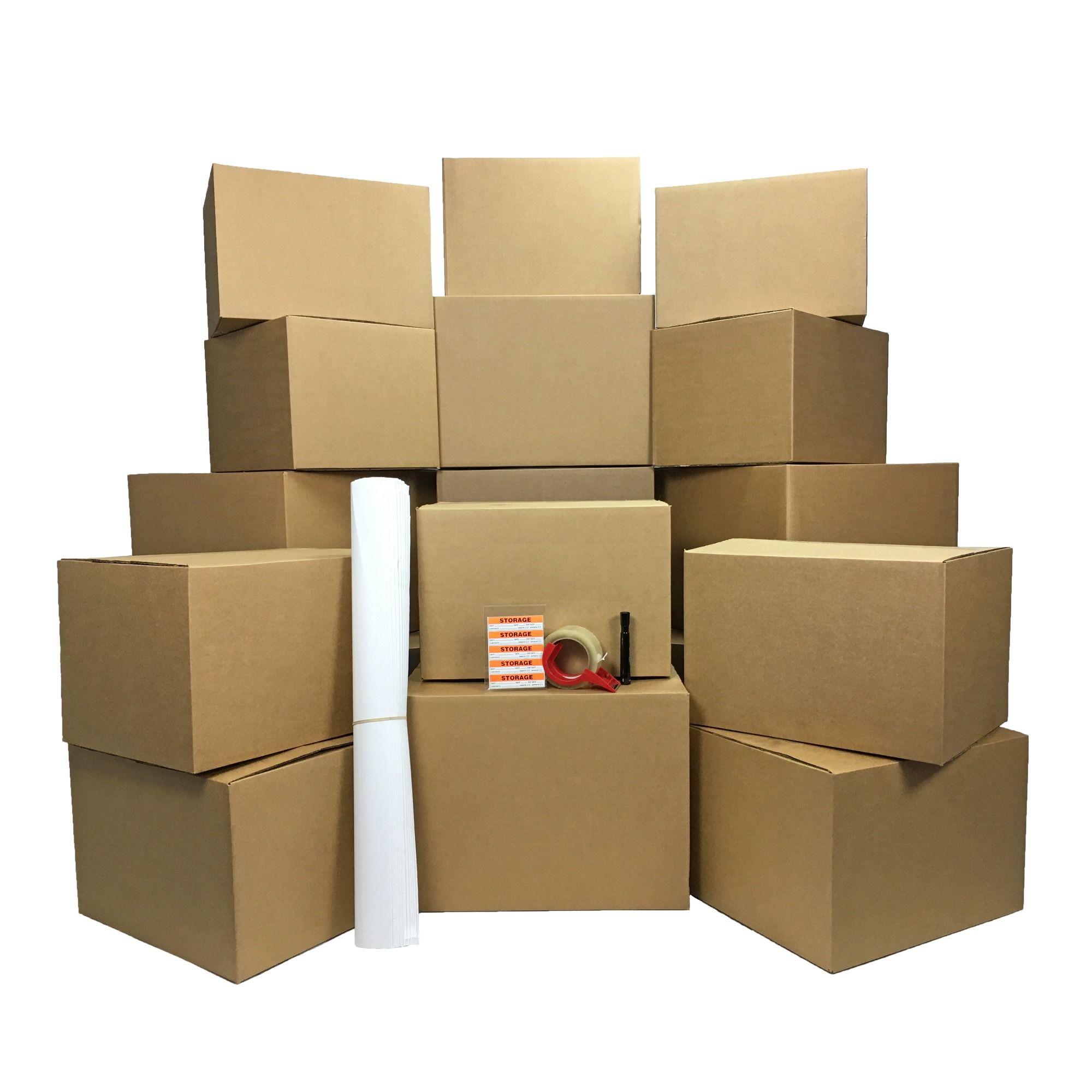  UBOXES Large Moving Boxes - Pack of 6-20x20x15