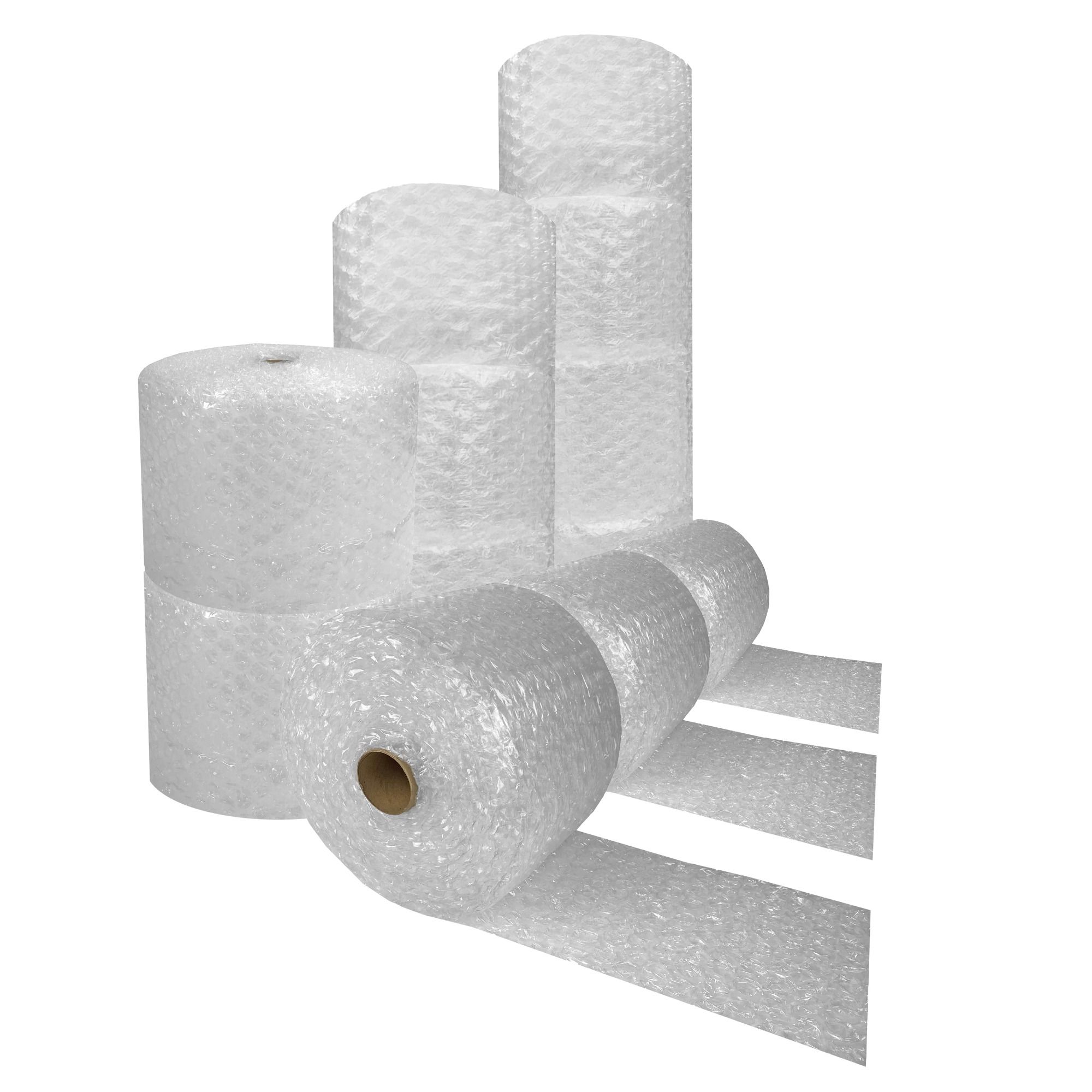 Bubble Roll Wrap 48 Wide x 65' Large Bubbles 1/2 Perforated 12